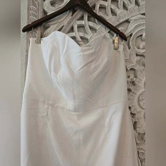 Lilly Pulitzer Kylo Strapless Skirted Romper in Resort White NWT - Size 14 - Picture 9 of 14